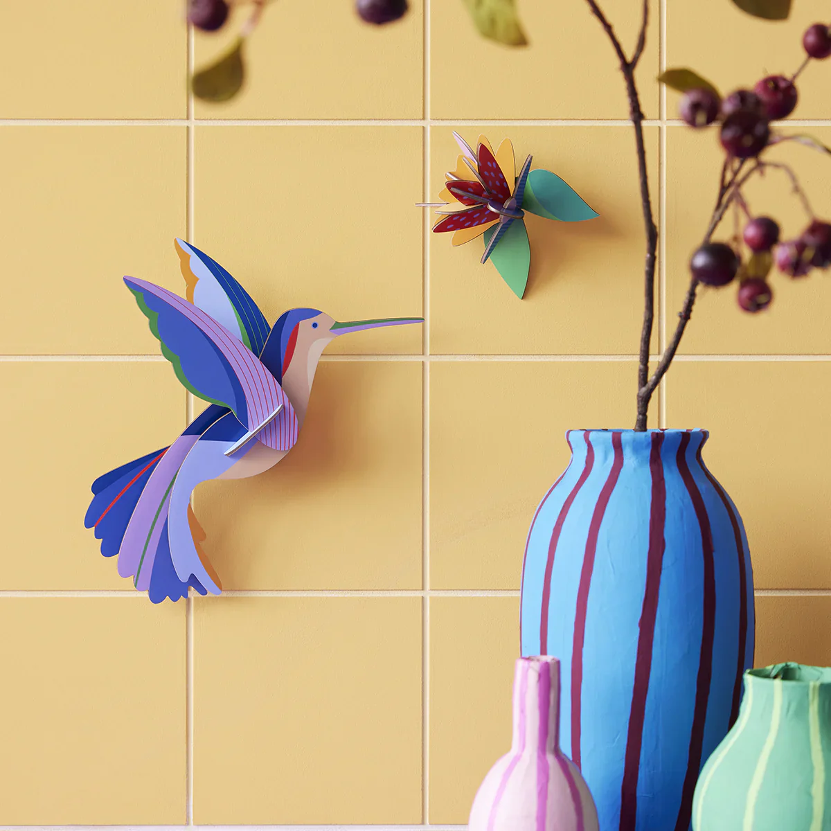 Wall Art Paradise Birds B5 - Hummingbird