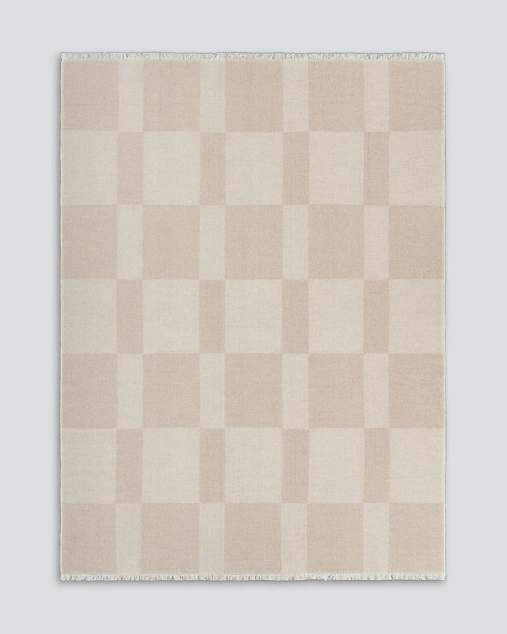 Winton Throw - Neutral 130 x 170cm - Image 3